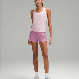 Lululemon velvet dust 4” speed up hr high rise shorts